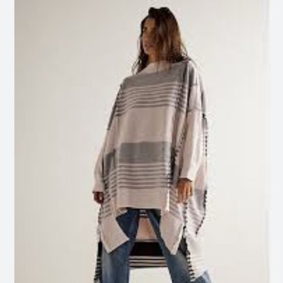 Free People Off The Shelf Maxi Top, Size Large, NWOT, Pink Combo Color - Picture 2 of 8